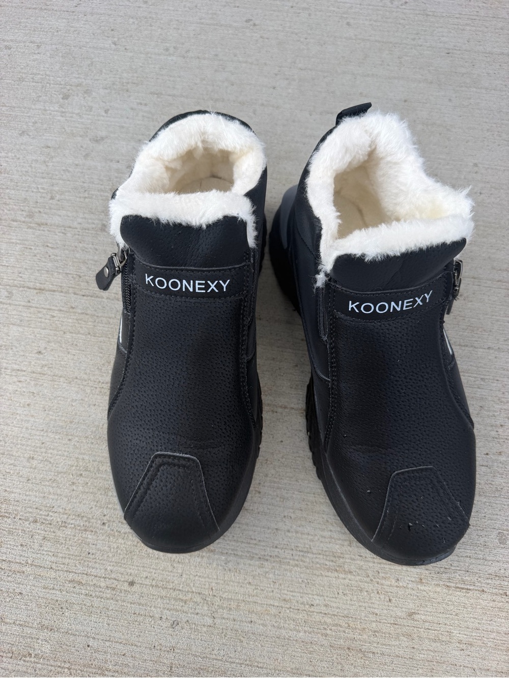 Black Boots fur lined